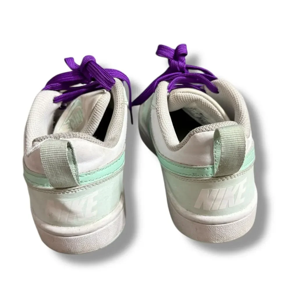 Nike Court Borough Low Recraft Youth Size US 3,5Y White/Mint FZ3539-100